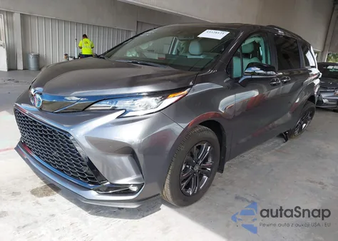 2025 Toyota Sienna Xse from USA, damaged, VIN 5TDXSKFC4SS206251